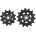 Set Rotite Schimbator Sram XSync GX Eagle 12 pinioane, Culoare: Black