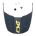 Vizor TSG Sentinel ABS - Satin blue Yellow