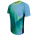 Tricou FUNKIER Termoli Enduro Men S/S - Blue/Green