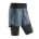 CEP - Pantaloni scurti alergare 2 in 1 pentru femei 3.0 running shorts - gri negru