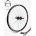 Roata spate CROSSER X3 36H 26'' Filet, QR - Frana V-brake cu butuc JY242