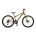 Bicicleta Mtb Polar Sonic Fs Disc - 26 Inch, Gri-Verde-Portocaliu