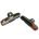 Saboti frana e-bike Fibrax ASH751EEB, upgrade tip XTR, imbus, alu, cartus, L70, gume schimbabile rosii