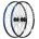 Set Roti 27.5   Novatec Flowtrail U2.1, Janta Dubla Tubless, Disc, 32H, Negre