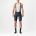 Castelli - pantaloni ciclism scurti cu bretele Entrata bibshorts - bleumarin