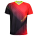 Tricou FUNKIER Termoli Enduro Men S/S - Black/Red
