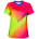 Tricou polo FUNKIER Termoli-W Enduro Women S/S - Fluor Yellow/Pink