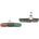 Saboti frana CONTEC V-STOP 3D - negru - 72mm