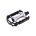 Pedale CONTEC CP-043 aluminiu - Negru
