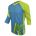 Tricou FUNKIER Dolomiti Enduro - Bleu/Galben