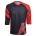 Tricou FUNKIER Dolomiti Enduro - Negru/Rosu