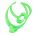 Suport bidon SUPACAZ Fly Cage Poly (Plastic) - verde neon