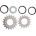 Adaptor pinion CONTEC Ad-one speed - incl 2 pinioane(16 si 18dinti)