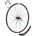 Roata CROSSER X6 32H 28" Spate QR Disc Center Lock Caseta capsata butuc SHIMANO TX505 Negru