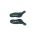 Coarne ghidon CONTEC Ergo 125mm - Negru