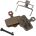 Placute Frana Avid pentru Elixir/DB/Level TL/Level T/Level/Level ULT/TLM B1, Culoare: Black