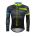 Bluza ciclism Force Best maneci lungi negru/fluo XXL