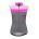 Tricou ciclism fara maneci Force F Acceler, gri/roz