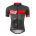 Tricou Force Square maneci scurte gri/rosu XS