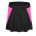 Fusta cu pantaloni scurti cu bazon Force Daisy negru/roz