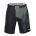 Pantaloni Force Downhill MTB cu sub-pantaloni cu bazon Negru/Gri XXL