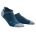 CEP - Sosete de compresie pentru barbati model sub glezna 6cm No Show 3.0 - albastru gri