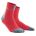 CEP - sosete scurte de compresie 16cm, pentru barbati Short Socks 3.0 - portocaliu lava gri