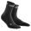 CEP - sosete scurte vreme rece sau iarna 18cm pentru barbati Winter Short Socks - gri inchis negru