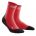 CEP - sosete scurte vreme rece sau iarna 18cm pentru barbati Winter Short Socks - rosu negru