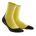 CEP - sosete scurte vreme rece sau iarna 18cm pentru femei Winter Short Socks - galben negru