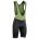 Northwave - pantaloni ciclism scurti cu bretele pentru copii Origin Junior bibshorts - negru verde