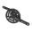 Pedalier Force Eight3.1 AL 42/32/22T 175 mm negru