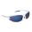 Ochelari sport Force Light albi lentila albastru laser