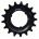Pinion KMC pentru Shimano Cr-Mo Negru 18T 1/8