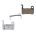 Placute frana FORCE SH M07 Al, cu arc
