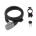 Lacat Force F Ron 80cm/12mm Negru cu suport