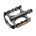 Pedale Union SP-160 1-piece aluminiu negru filet 9/16