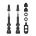 Set Valve Tubeless Force 2xFv 44mm Negre
