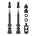 Set Valve Tubeless Force 2xFv 60mm Negre