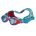 Finis - ochelari inot pentru copii DragonFlys - albastru deschis rosu crab