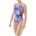 TYR - costum baie intreg pentru femei Cutoutfit Zandia - mov multicolor