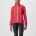 Castelli - jacheta ciclism pentru femei ploaie Emergency 2 Rain jacket - roz briliant