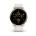 Garmin - Venu 2 Plus smartwatch cu GPS și AMOLED - ramă crem aurie din oţel inoxidabil, carcasă alb ivoar si curea din silicon