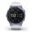 Garmin - fenix 7 Sapphire Solar ceas multisport cu GPS - ramă albastru Mineral Blue DLC Titanium și curea din silicon albă Whitestone
