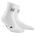 CEP - Sosete scurte compresie mid cut pentru femei Xtra Mile socks - alb negru
