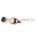 Finis - ochelari inot adulti Circuit 2 Goggles - alb cu lentila rosie oglinda