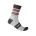 Castelli - sosete ciclism pentru iarna - Quindici Soft - gri-rosu
