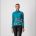 Castelli Diagonal Jersey FZ - bluza ciclism pentru femei cu maneca lunga - turcoaz