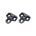 BBB - Placute pedale sosea MultiClip Look Keo 0 grade - negru