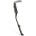 BikeFun - Cric reglabil Bicicleta spate Kickstand 24-29", aluminiu - negru